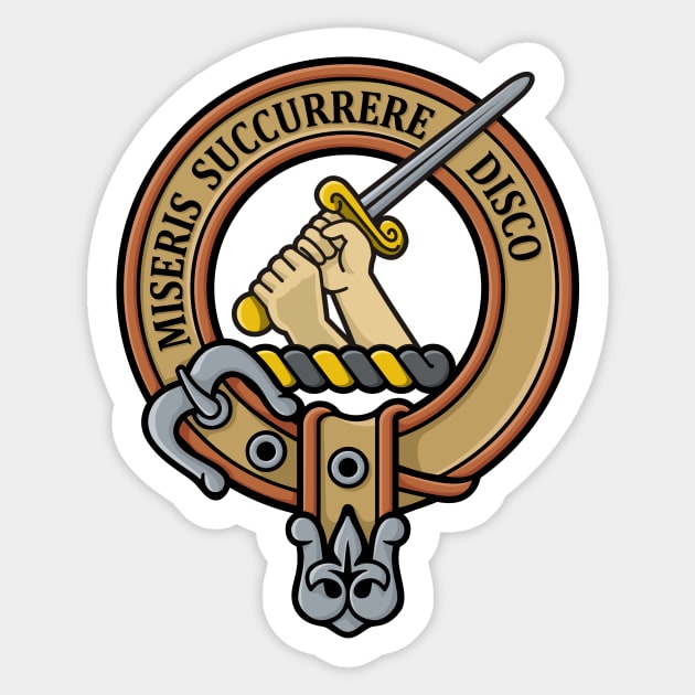 Clan MacMillan Crest Sticker by sifis